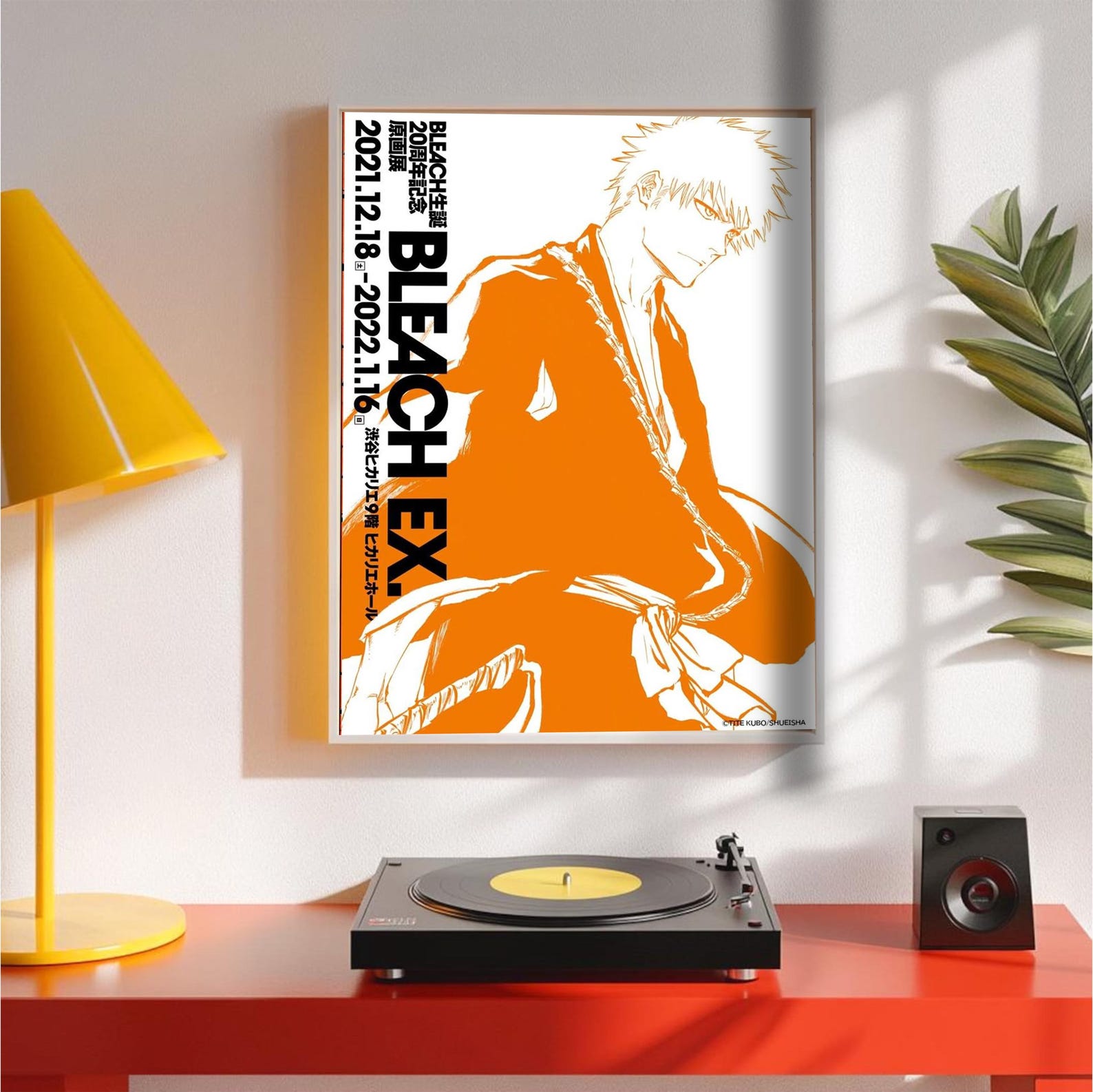 Anime Ichigo Kurosaki , Bleach Manga Wall Art