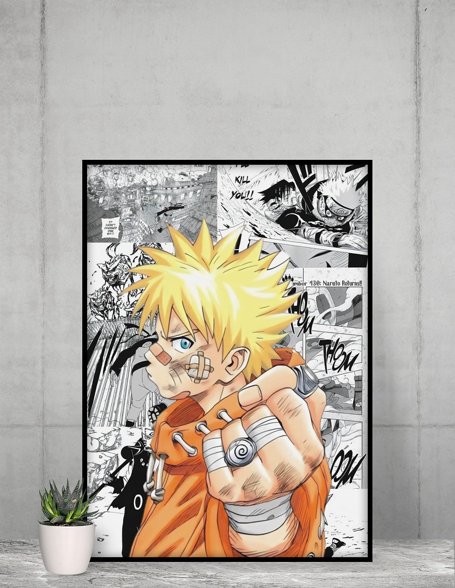 Naruto Anime Manga Poster