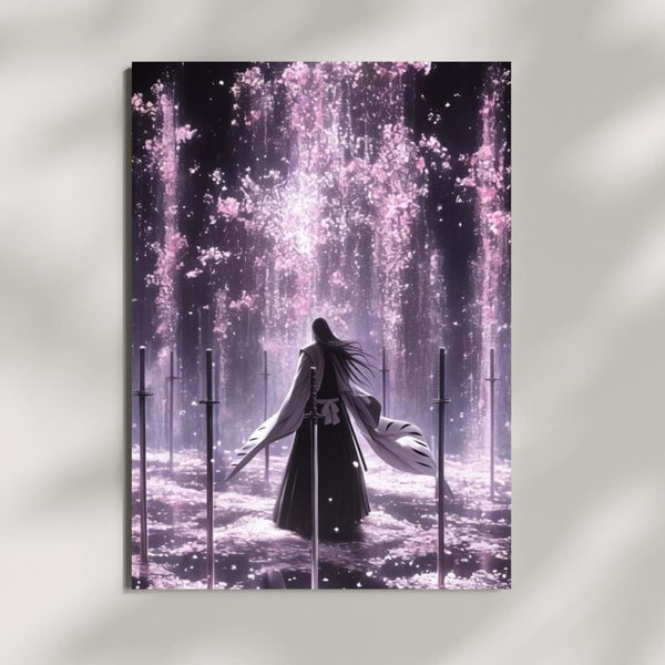 Bleach Byakuya Kuchiki | Cherry Blossom Anime Art